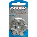 Rayovac 675 Hearing Aid Battery - blister of 6 