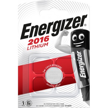 Bateria Energizer CR2016 - blister 1szt
