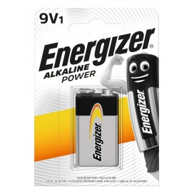 Energizer 9V 6LR61 Battery - blister of 1 