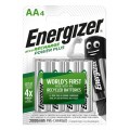 Energizer 2000mAh AA HR6 Rechargeable Battery - blister pack of 4