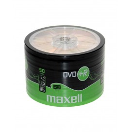 Maxell DVD+R 4,7GB 16x pack 50pcs- 275702.40.TW