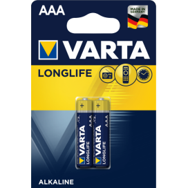 Alkaline Varta LR3 LONGLIFE battery - blister of 4 