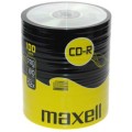 Płyty Maxell CD-R 80 52X pakowane po 100szt 624037.40.TE