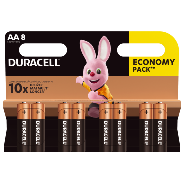 Bateria alkaliczna Duracell LR6 - blister 8 szt.