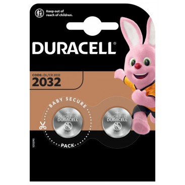 Bateria litowa Duracell CR 2032 3V- blister 2 szt.