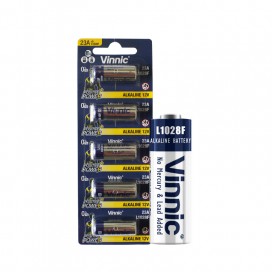 Vinnic alkaline battery A-23 (L1028) 12V - Blister pack of 5