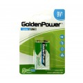 Bateria Golden Power 9V 6F22 blister B1 cynkowa LONGLIFE
