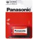 Panasonic 9V 6F22 Alkaline Battery - blister of 1 EXP DATE 08/2023