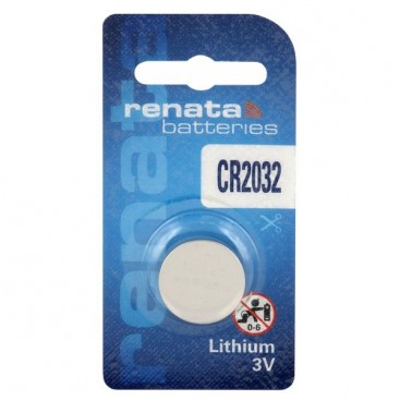 Renata lithium-based battery CR 2032 3V - Blister of 1