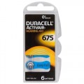 Duracell hearing aid battery 675 1,45V - blister of 6 