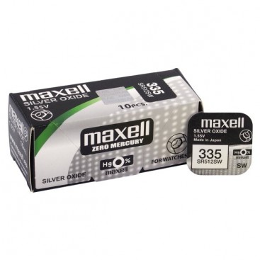  Maxell SR 512 SW /335/ Battery - box of 10
