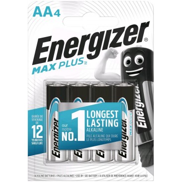 Bateria Energizer LR6 Max Plus - blister 4 szt. / pudełko 48 szt.