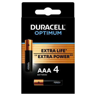 Bateria Duracell OPTIMUM LR6 - blister 4 szt. / pudełko 80 szt.