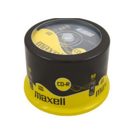 Płyty Maxell CD-R 80 52X pakowane po 50szt 628523.40.AS