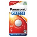 Lithium Panasonic CR2032 3V battery - Blister packs of 1