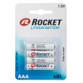 Rocket L92 R3 lithium Battery - Blister pack of 4