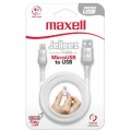USB Maxell Jelleez Lightning to USB white