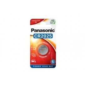 Lithium Panasonic CR2025 3V battery - Blister packs of 1