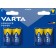 Alkaline Varta LR14 LONGLIFE battery - blister of 4