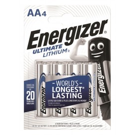 Energizer AA L91 LR6/FR6 Battery - blister of 4