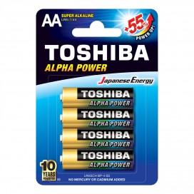 Toshiba battery LR6 alpha power