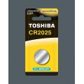 Toshiba lithium battery CR 2025 3V- blister of 5