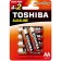 Toshiba alkaline battery LR6 red - blister of 6pcs