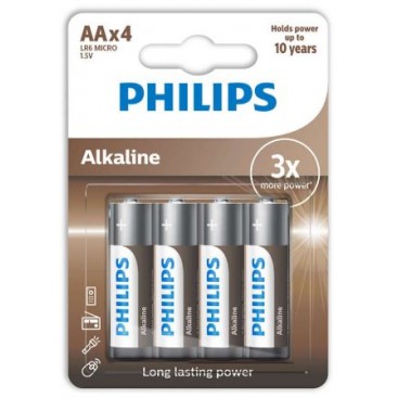 Philips LR3 - blister opf 4 pcs Eco Alcaline