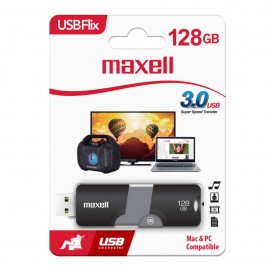 Pendrive Maxell 128GB USB 3.0 white