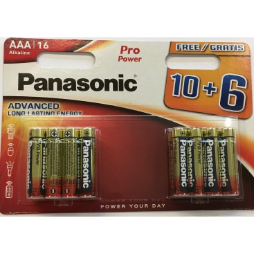 Panasonic alkaline battery LR-6 AA Bronze - blister packs of 8