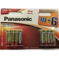 Bateria alkaliczna Panasonic LR3 AAA Pro Power - blister 16szt./10+6/