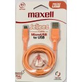 USB Maxell Jelleez Micro USB orange
