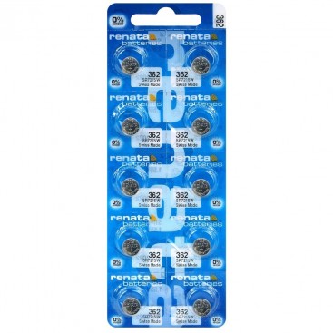 Silver battery Renata SR721SW / 362 - pack of 10