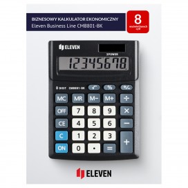 Kalkulator ELEVEN CMB801-BK