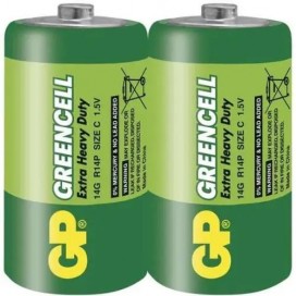 Bateria GP ZINK R20/D folia GREENCELL