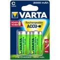 Rechargeable battery VARTA HR-14 / C - 3000 mAh Ready 2 Use - blister pack of 2 