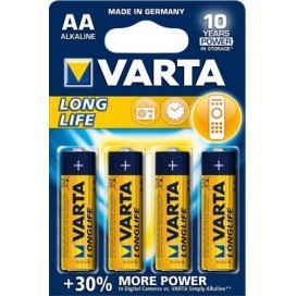 Bateria alkaliczna Varta LR6 LONGLIFE - blister  4 szt
