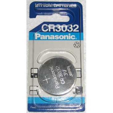 Panasonic CR 2412 3V Lithium Battery- Blister of 1 