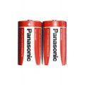 Alkaline Battery Panasonic R-20 - blister packed of 2 