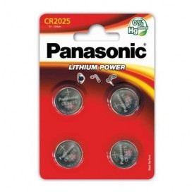 Bateria litowa Panasonic CR2025 3V - Blister 4 szt.