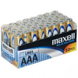 Maxell battery LR-3 AAA shrink 32 pcs