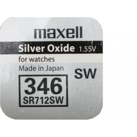 Silver Maxell SR712SW / 346 battery - pack of 10