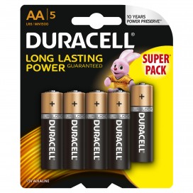 Duracell LR6 Alkaline battery - blister of 5