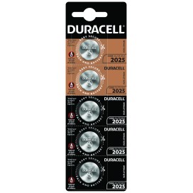 Bateria litowa Duracell CR2025 3V - blister 5 szt. / pudełko 20 szt.