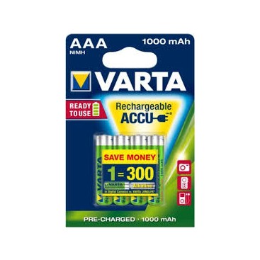 Akumulator Varta HR3 1000 mAh ready 2 use - blister 4 szt.